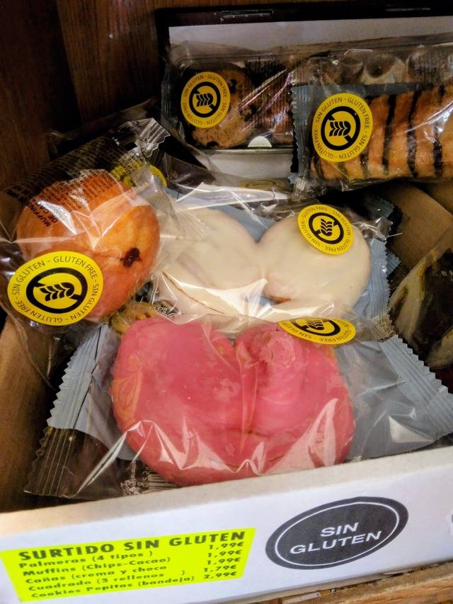 Bollería sin gluten