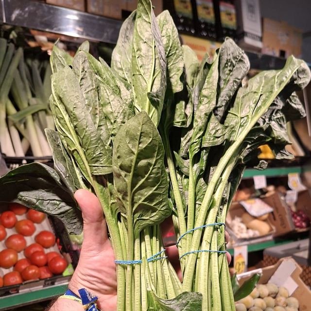 Espinaca fresca