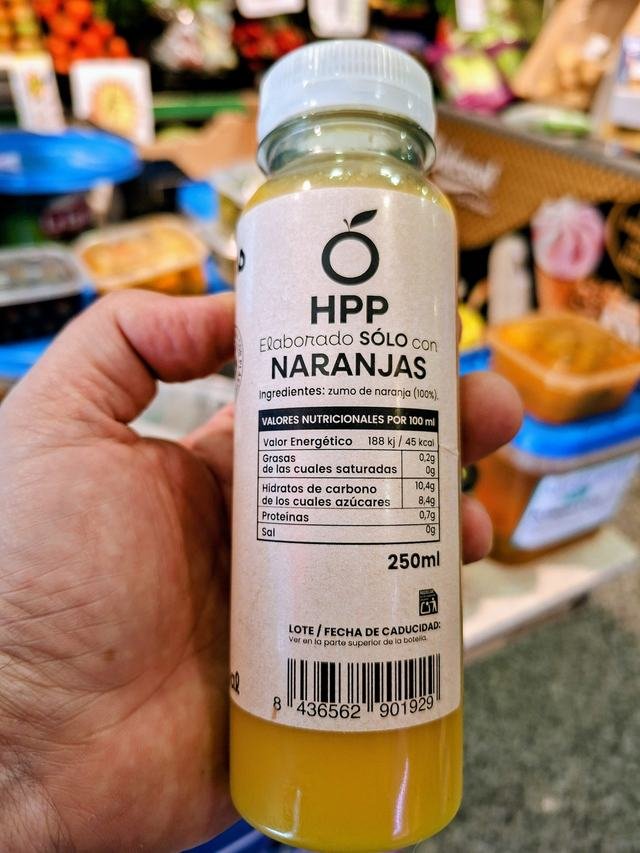 Zumos naturales