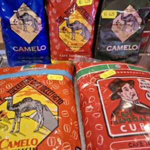 Café Camelo. Graneles y molido